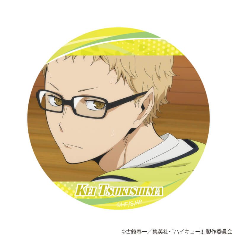 ホログラム缶バッジ(57mm)「ハイキュー!!」01/トレーディング(9種