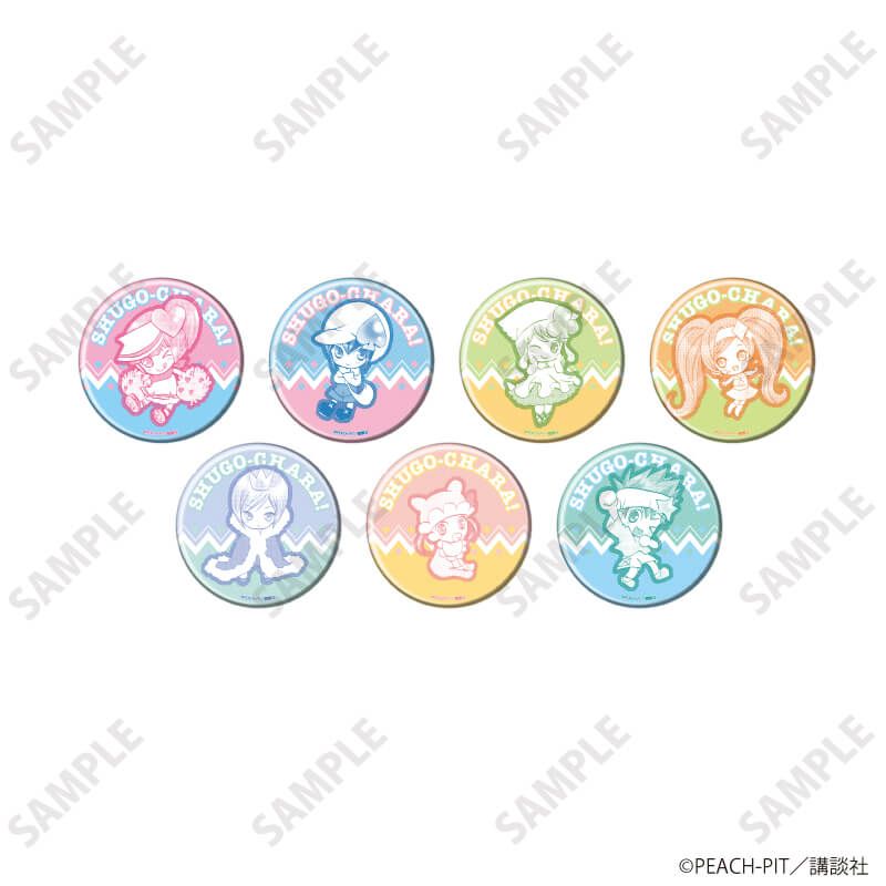 缶バッジ2個セット「しゅごキャラ！」20/やや&歌唄(公式イラスト