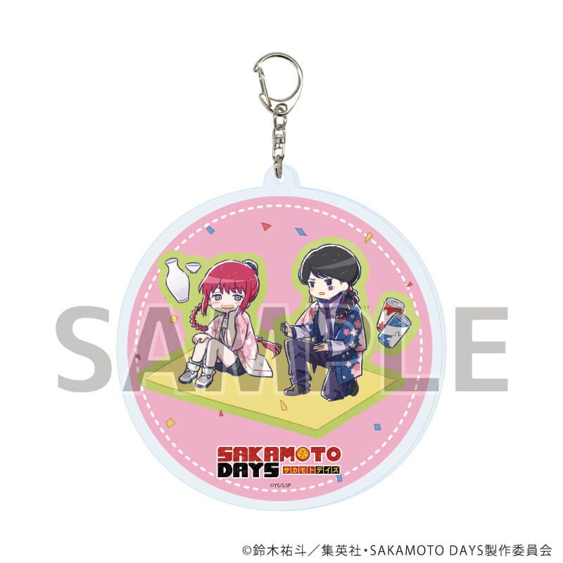 デカアクリルキーホルダー「SAKAMOTO DAYS」06/陸少糖&陸無糖 花見ver