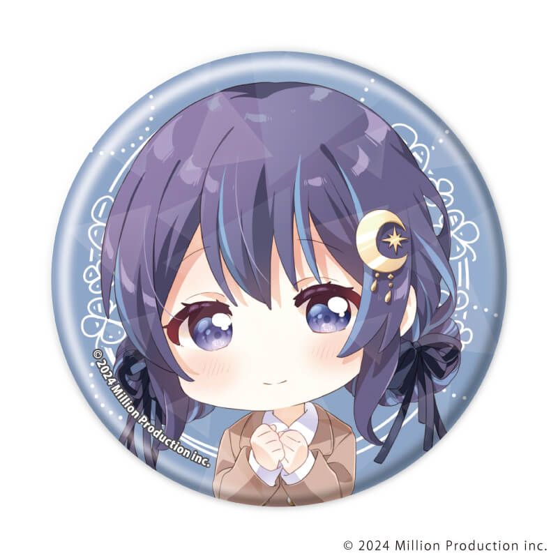 ホログラム缶バッジ(57mm)「Million Production」02/制服風衣装ver