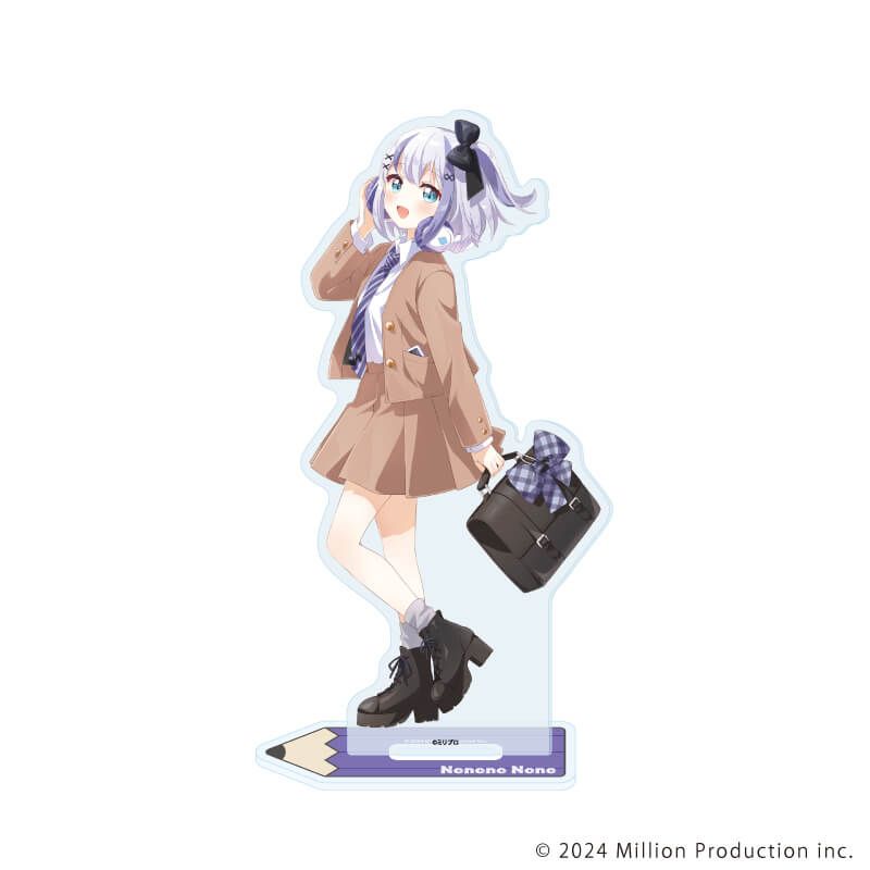 アクリルスタンド「Million Production」07/音ノ乃のの 制服風衣装ver