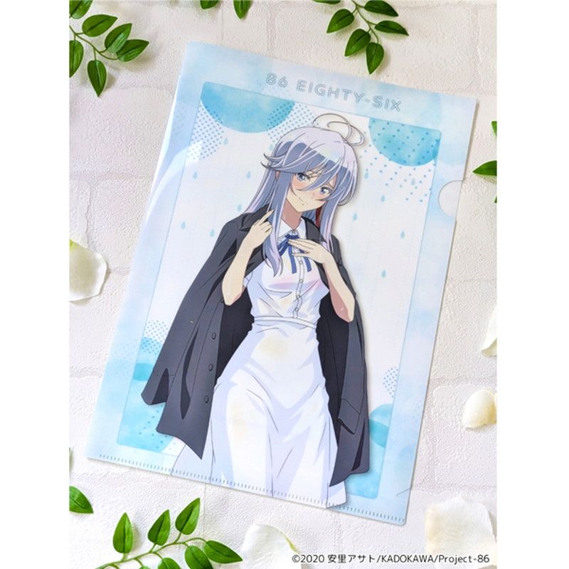 86―エイティシックス― 描き下ろしクリアファイル【レーナ】雨宿り