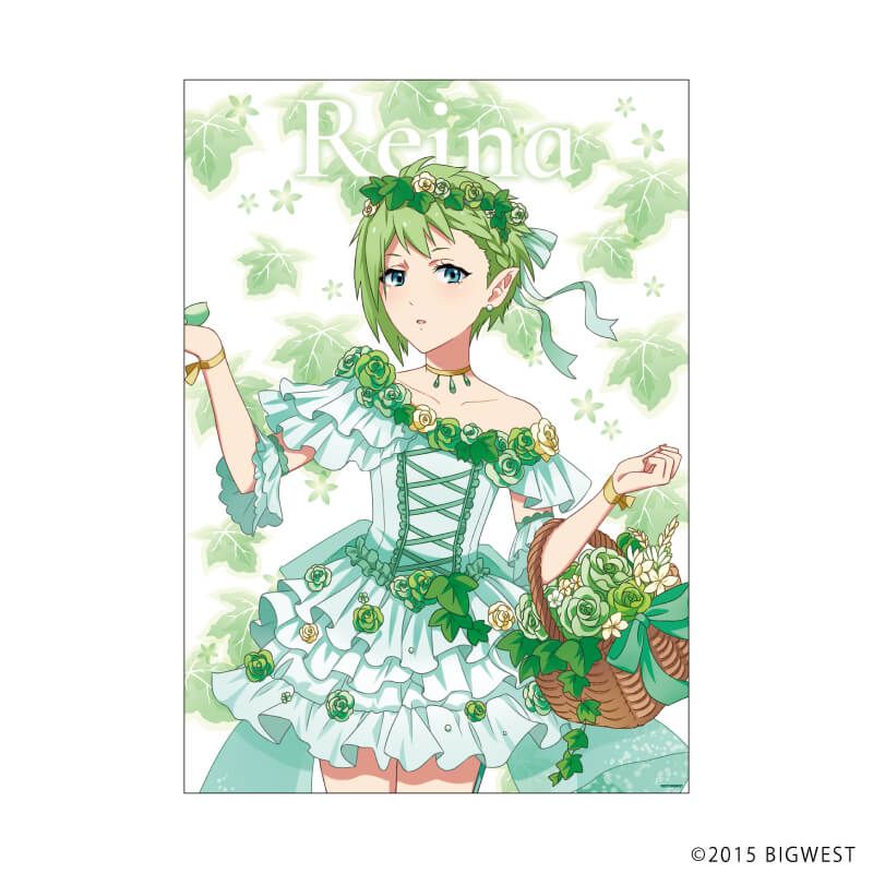 A3クリアポスター「マクロスΔ」04/レイナ・プラウラー ワルキューレ