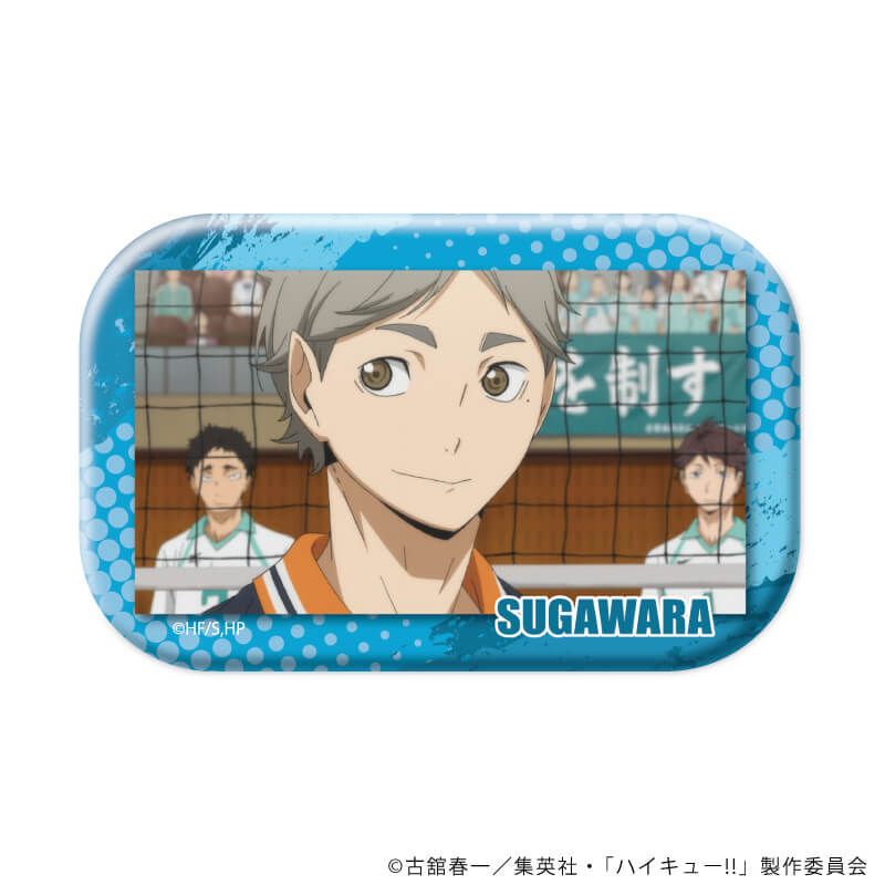 スクエア缶バッジ(横長)「ハイキュー!!」02/コンプリートセット(全9種