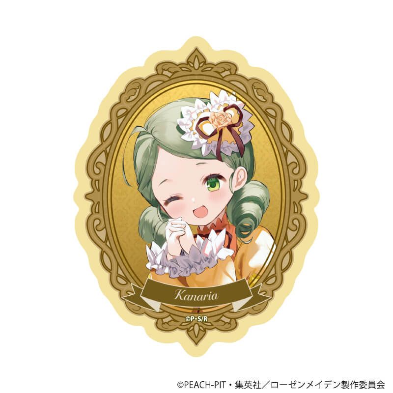 ダイカットステッカー「ローゼンメイデン Art by ようか」02/金糸雀