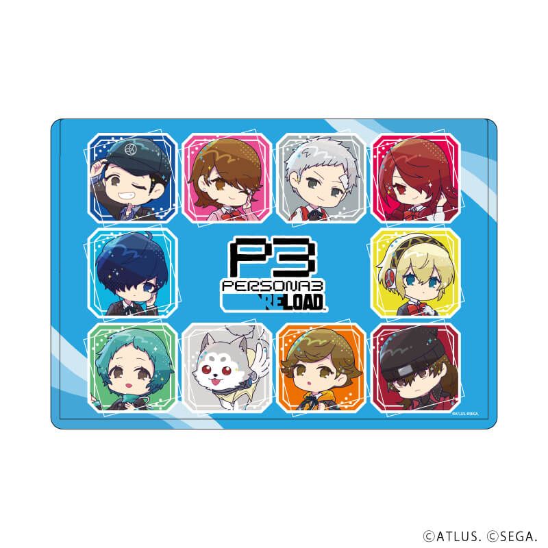 クリアファイル『ペルソナ3 リロード』01/集合デザイン(POP Art