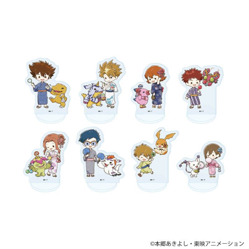 アクリルぷちスタンド「デジモンアドベンチャー」05/浴衣ver