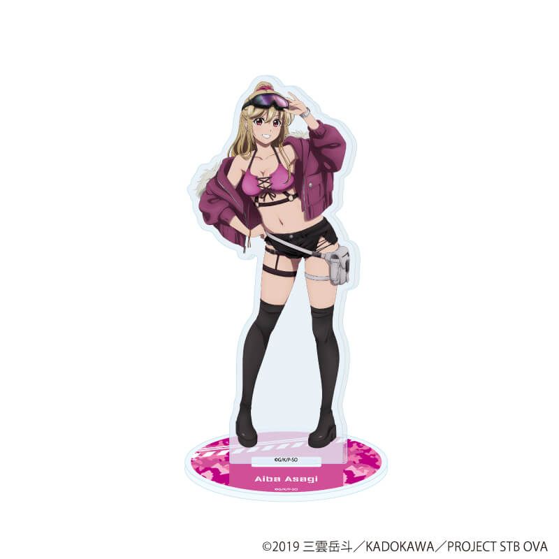 アクリルスタンド「ストライク・ザ・ブラッド」01/姫柊雪菜 ミリタリー