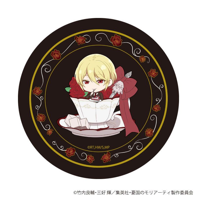 紅茶缶「憂国のモリアーティ」01/ウィリアム・ジェームズ・モリ