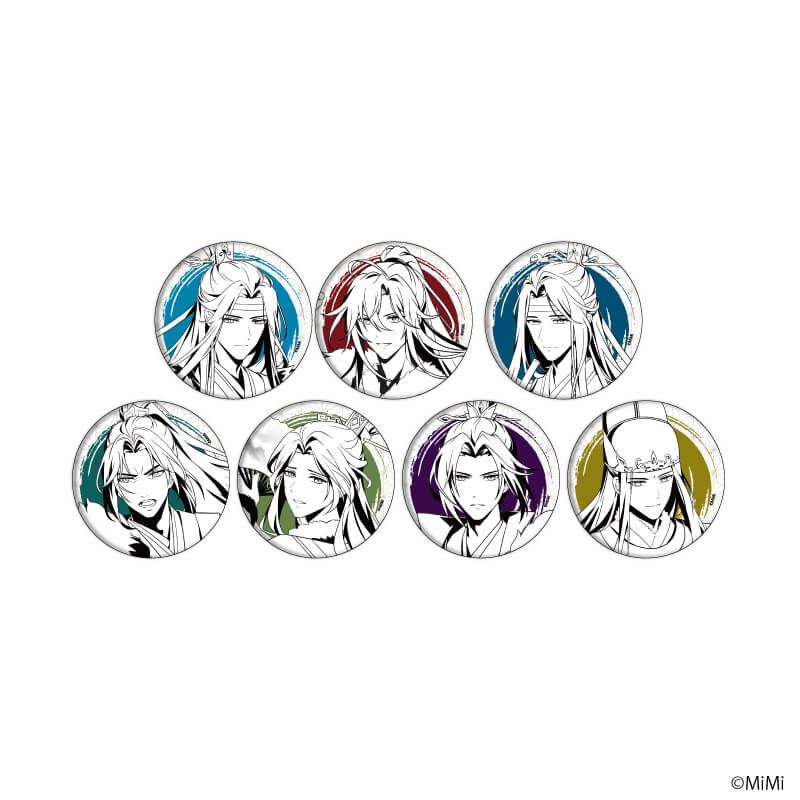 和紙缶バッジ「大河幻想ラジオドラマ「魔道祖師」」01/コンプリートBOX