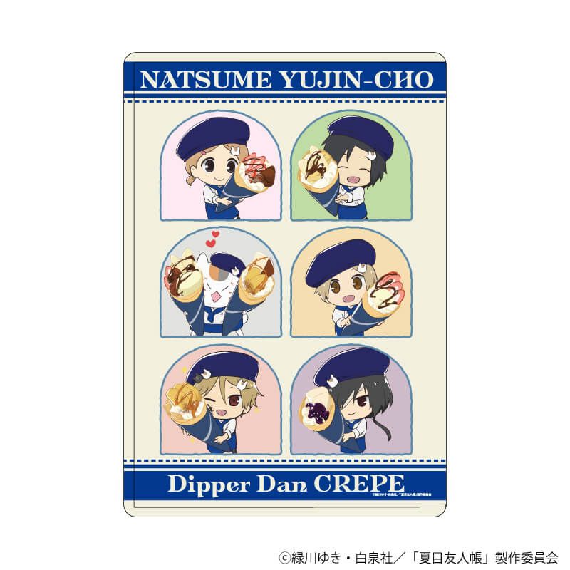 キャラクリアケース「夏目友人帳」09/クレープver. 集合デザイン(描き