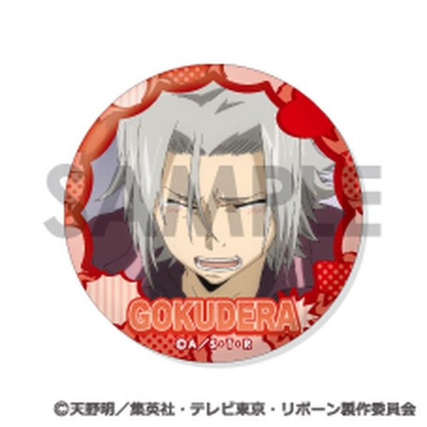 怪物づかいツナ 缶バッジ 獄寺