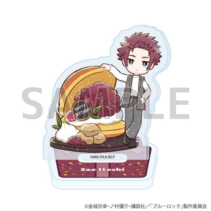 アクリルぷちスタンド「TVアニメ『ブルーロック』」28/誕生日ver. 糸師