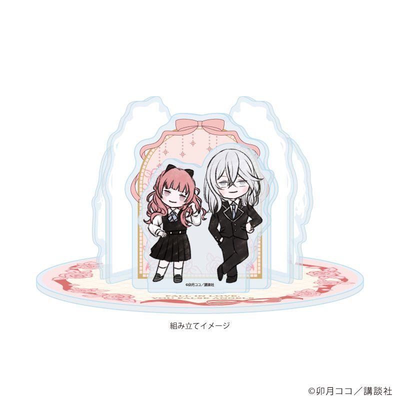 アクリルジオラマ「恋せよまやかし天使ども」01/集合デザイン(グラフ
