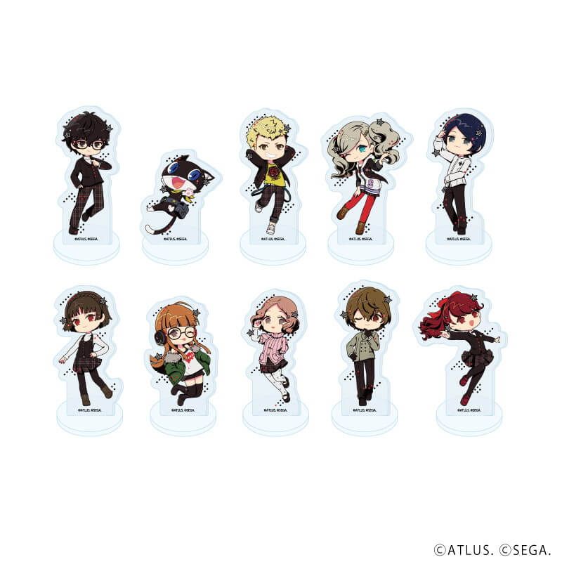 クリアファイル『ペルソナ5 ザ・ロイヤル』02/集合デザイン(POP Art