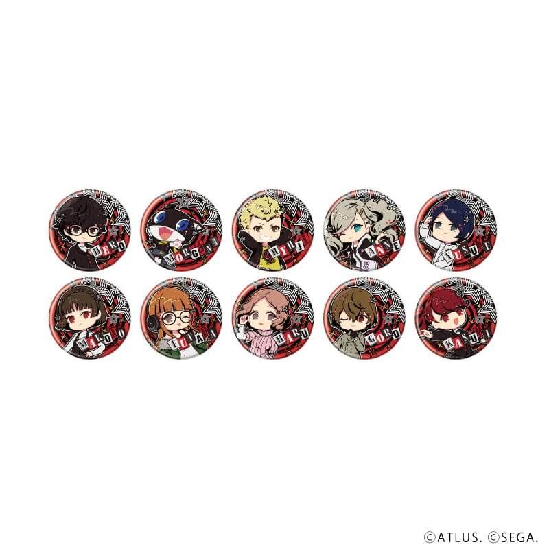 缶バッジ『ペルソナ3 リロード』02/ブラインド(10種)(POP Artイラスト