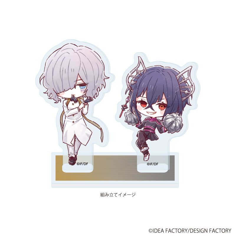 アクリルスタンドプレート「9 R.I.P.」03/魅ナミ＆聖ヤ(公式イラスト