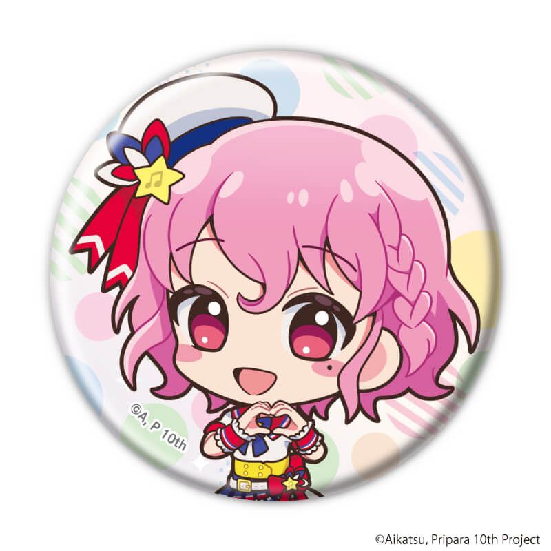 缶バッジ「アイカツ！×プリパラ THE MOVIE -出会いのキセキ！-」01