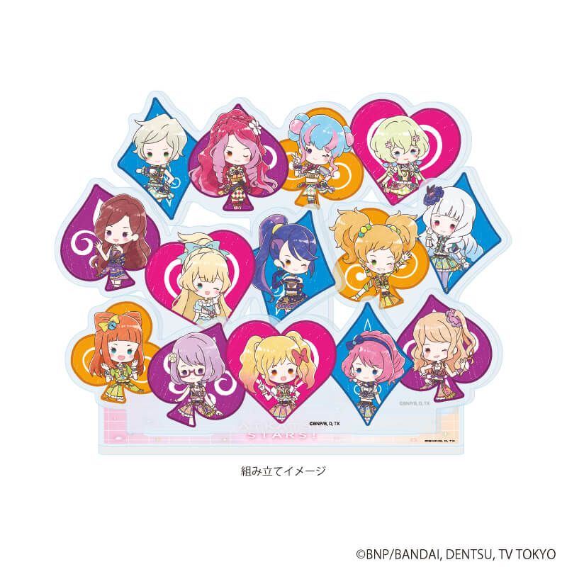 プレミアム アクリルジオラマプレート「アイカツスターズ！」01/集合