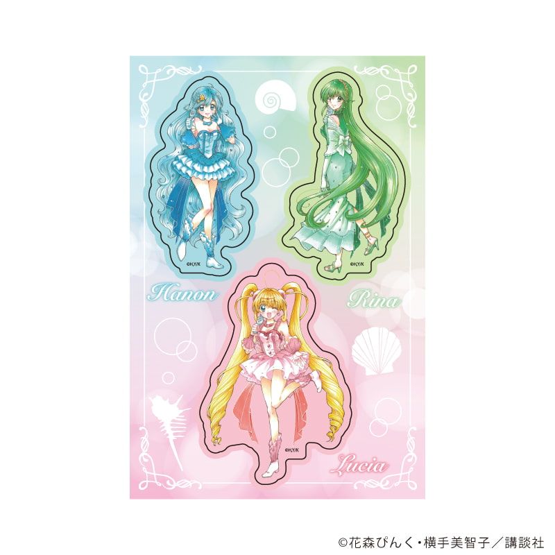PETANTシール「マーメイドメロディーぴちぴちピッチ」01/集合デザイン