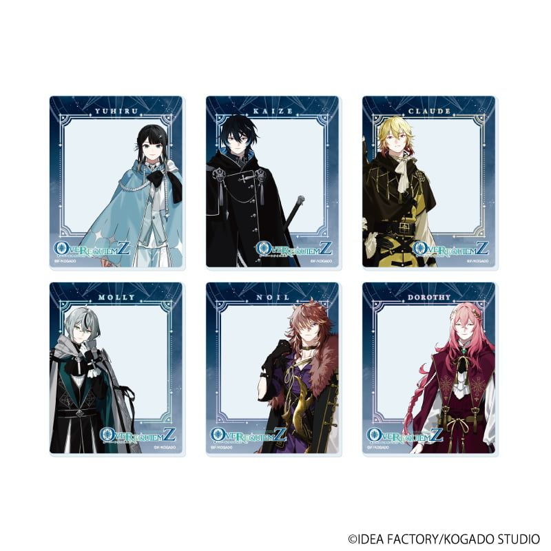 アクリルカード「OVER REQUIEMZ」01/コンプリートセット(全6種)(公式
