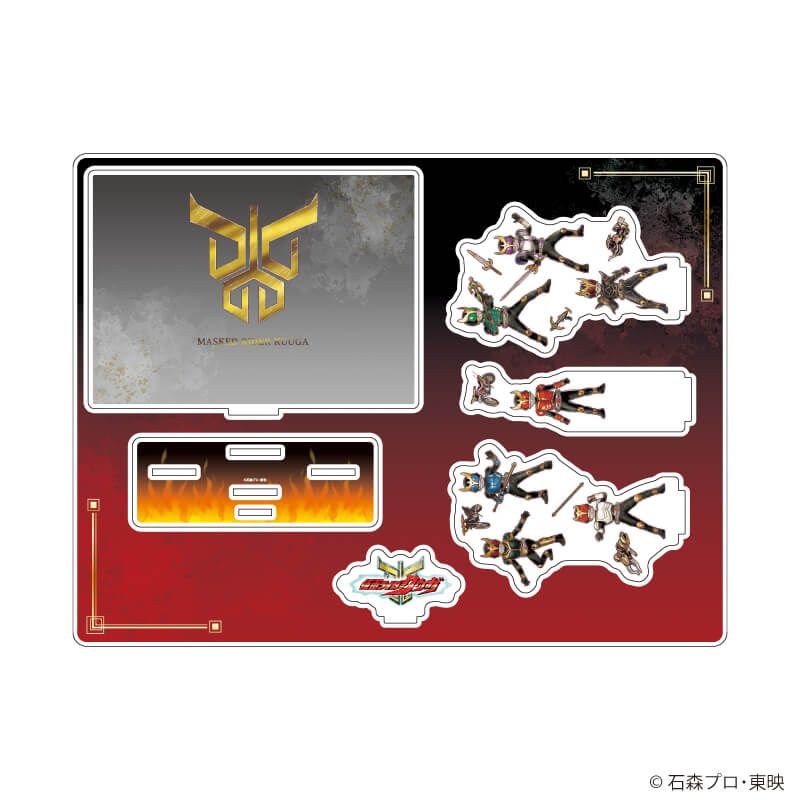 アクリルジオラマ「仮面ライダークウガ」01/集合デザイン(グラフアート