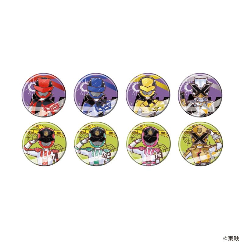 缶バッジ「快盗戦隊ルパンレンジャーVS警察戦隊パトレンジャー」01