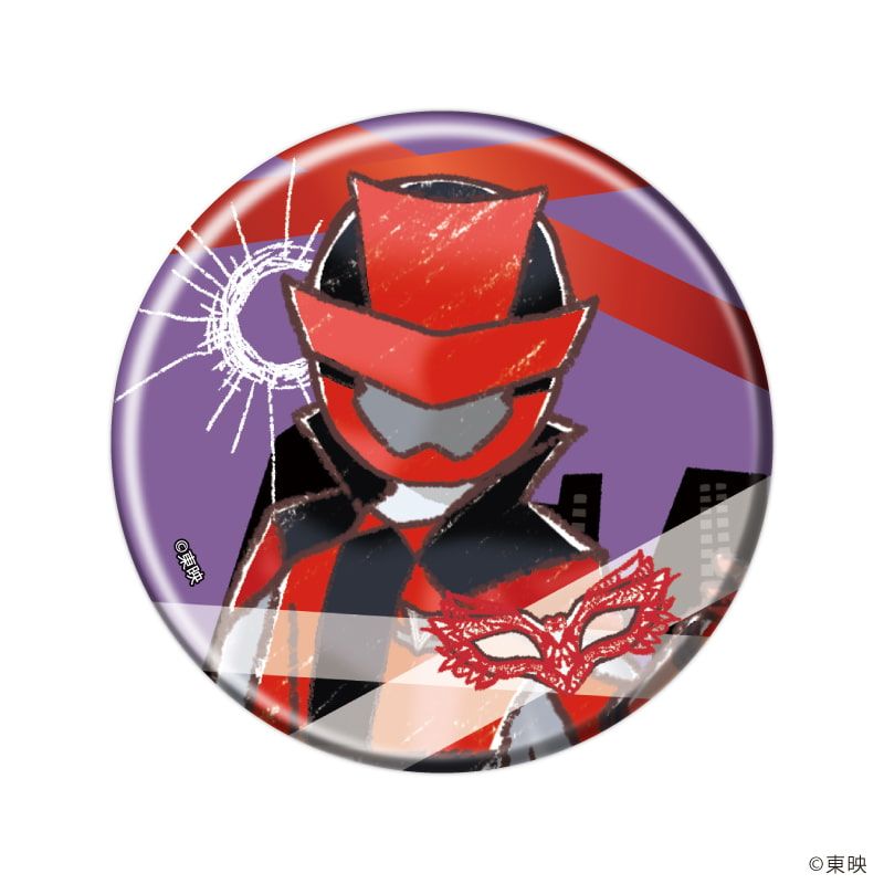 缶バッジ「快盗戦隊ルパンレンジャーVS警察戦隊パトレンジャー」01