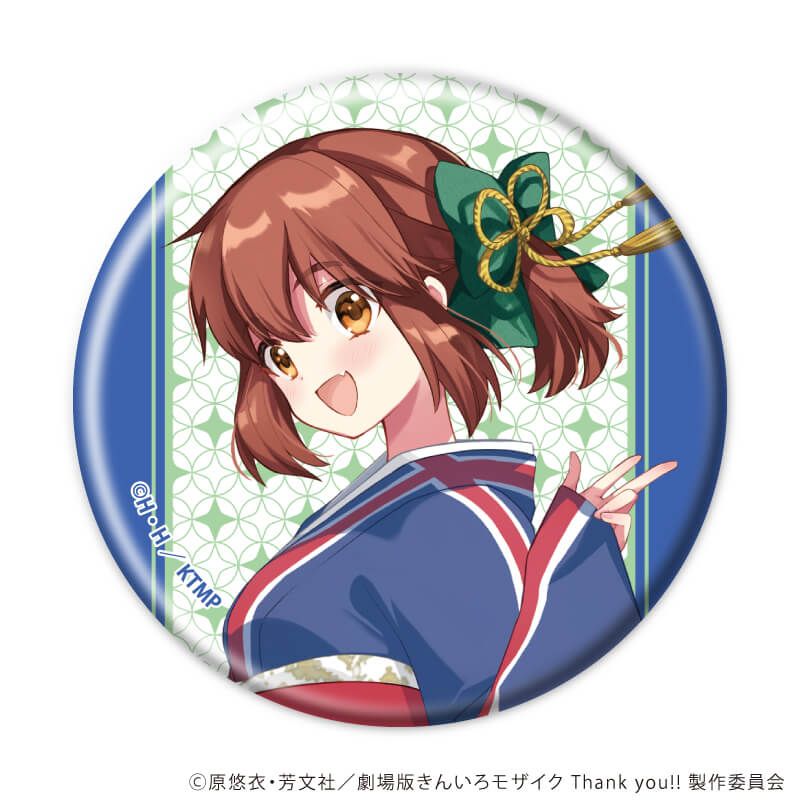 缶バッジ「きんいろモザイク」02/コンプリートセット(全5種)(描き