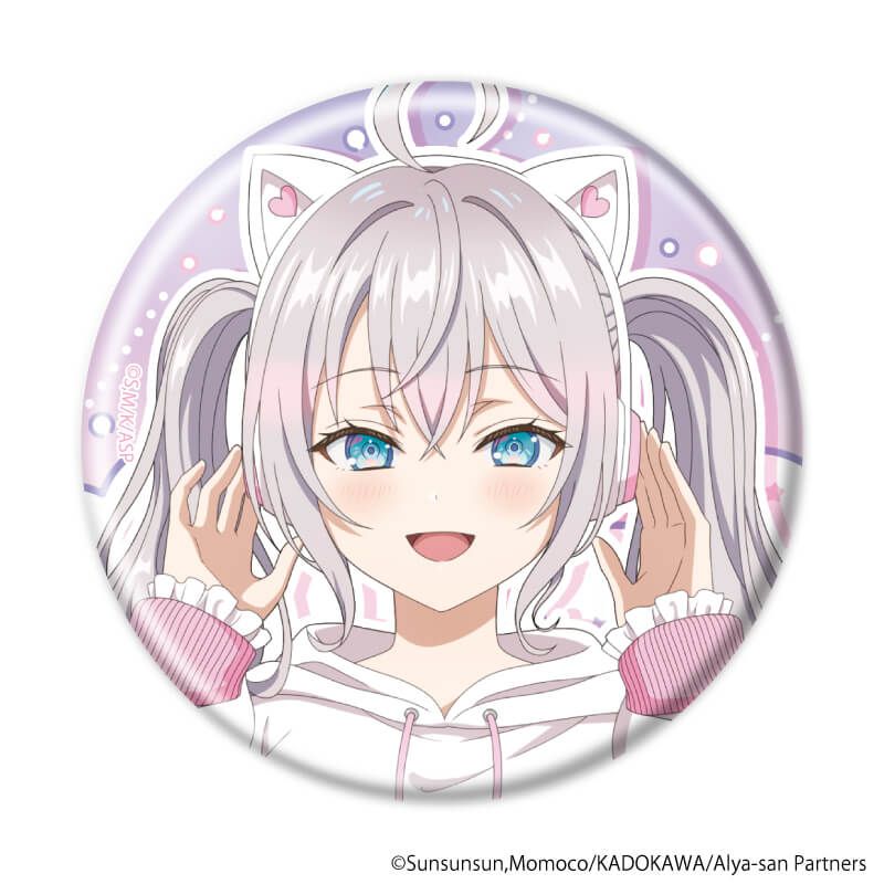 缶バッジ「時々ボソッとロシア語でデレる隣のアーリャさん」06/ゆめ