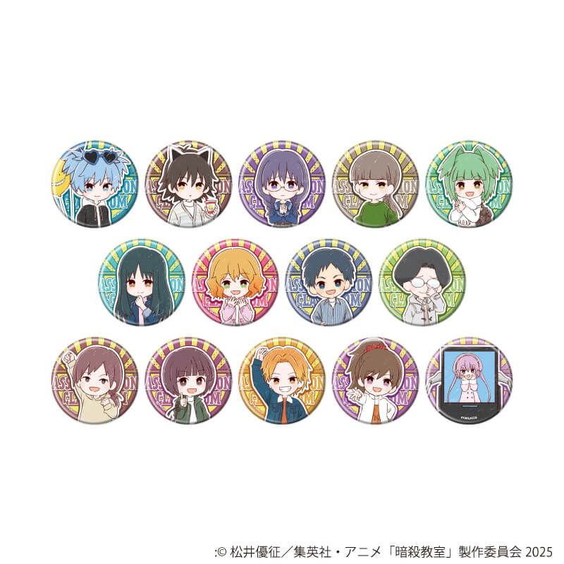 缶バッジ「TVアニメ『暗殺教室』」02/遊園地ver. コンプリートセット