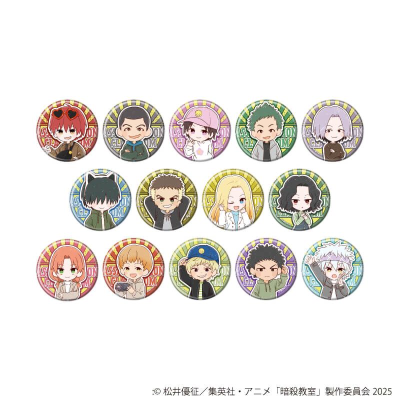 缶バッジ「TVアニメ『暗殺教室』」01/遊園地ver. ブラインド(14種