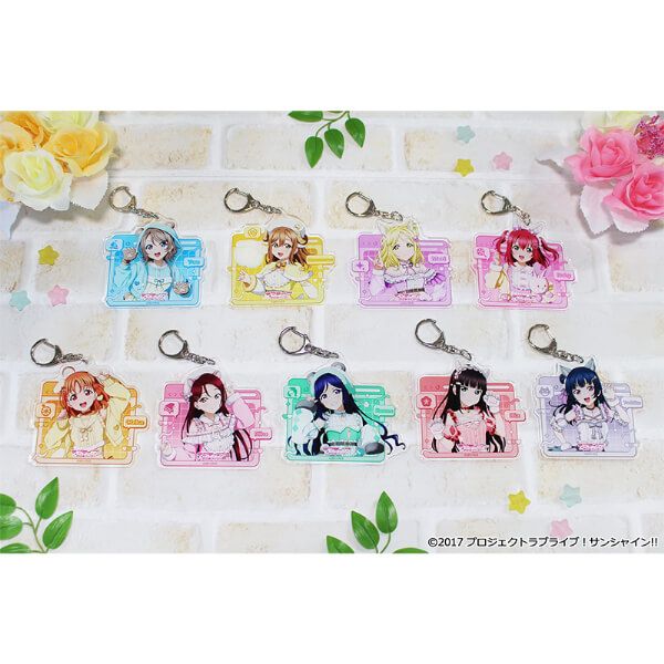 ラブライブ！サンシャイン!! 描き下ろし アクリルキーホルダー【松浦