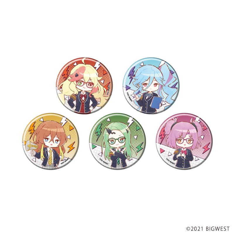 缶バッジ「劇場版マクロスΔ 絶対LIVE!!!!!!」10/ギャルvs生徒会ver