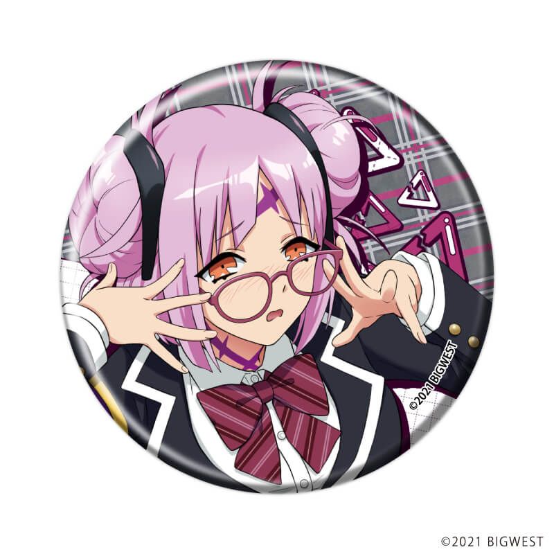 缶バッジ「劇場版マクロスΔ 絶対LIVE!!!!!!」08/ギャルvs生徒会ver