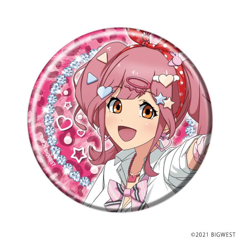 缶バッジ「劇場版マクロスΔ 絶対LIVE!!!!!!」07/ギャルvs生徒会ver