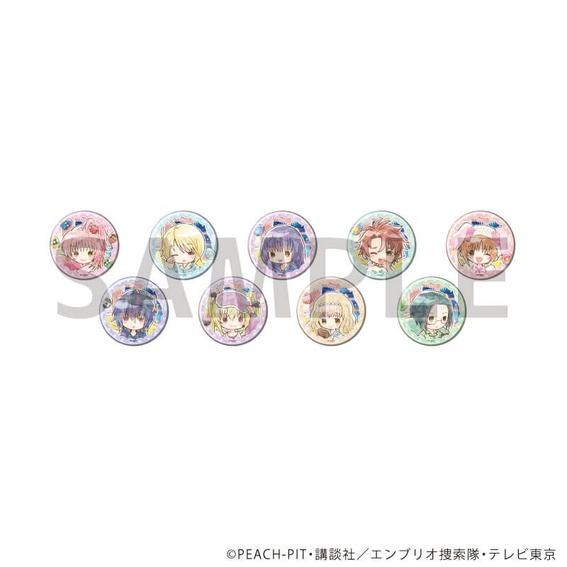 ホログラム缶バッジ(57mm)「TVアニメ『しゅごキャラ！』」03/お泊り会