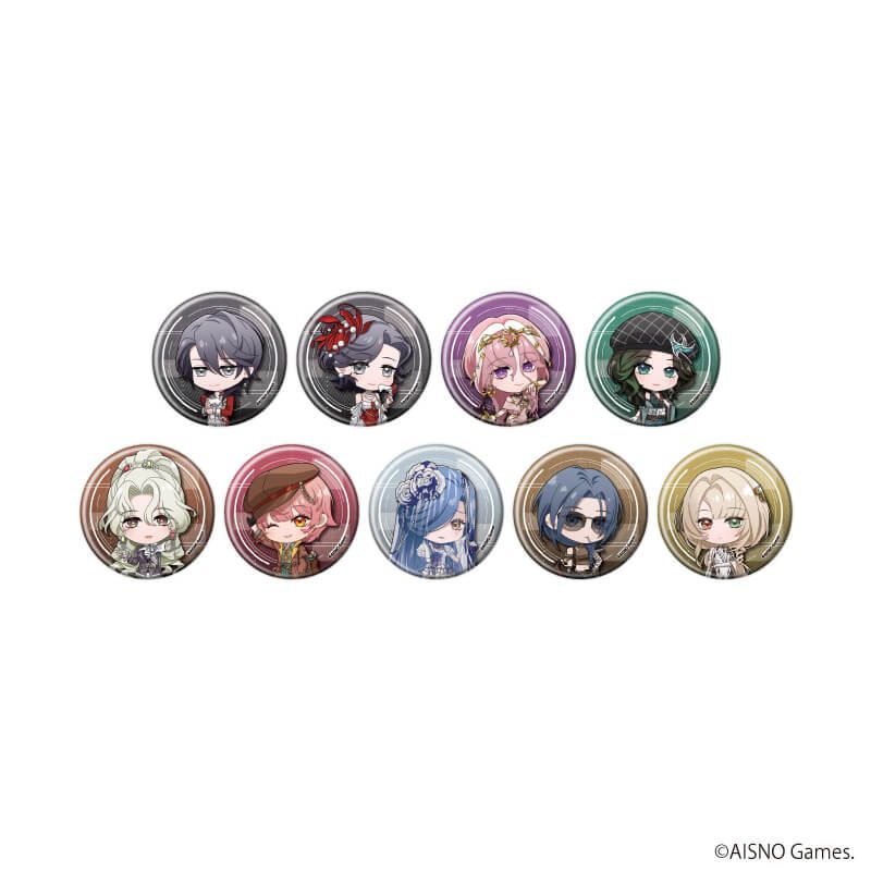 缶バッジ「無期迷途」22/コンプリートセット(全9種)(ミニキャラ