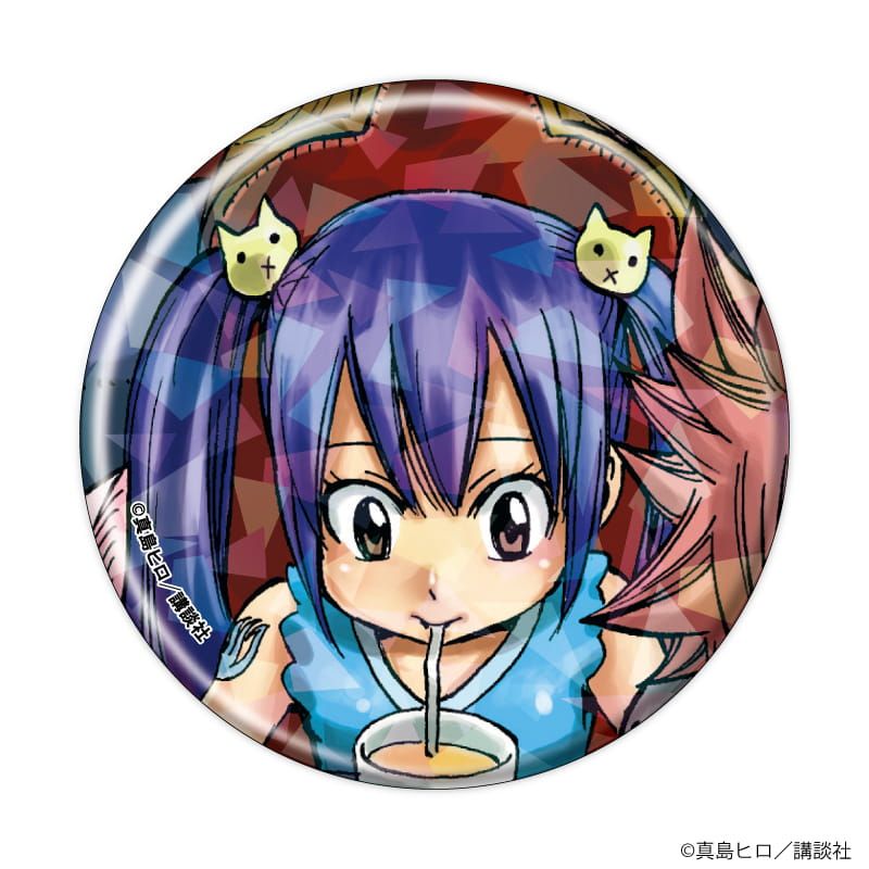 ホログラム缶バッジ(57mm)「FAIRY TAIL」01/ブラインド(6種)(公式