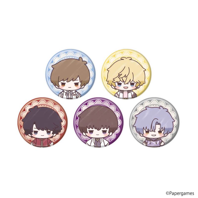 缶バッジ「恋とプロデューサー～EVOL×LOVE～」25/ブラインド(5種