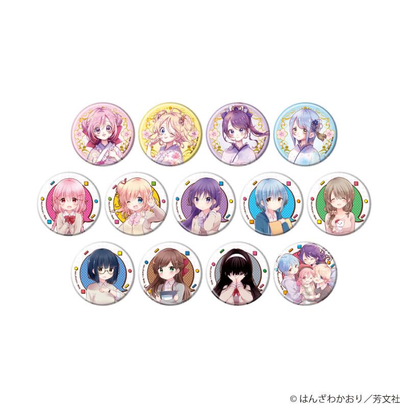 缶バッジ「こみっくがーるず」03/ブラインド(13種)(公式&描き下ろし