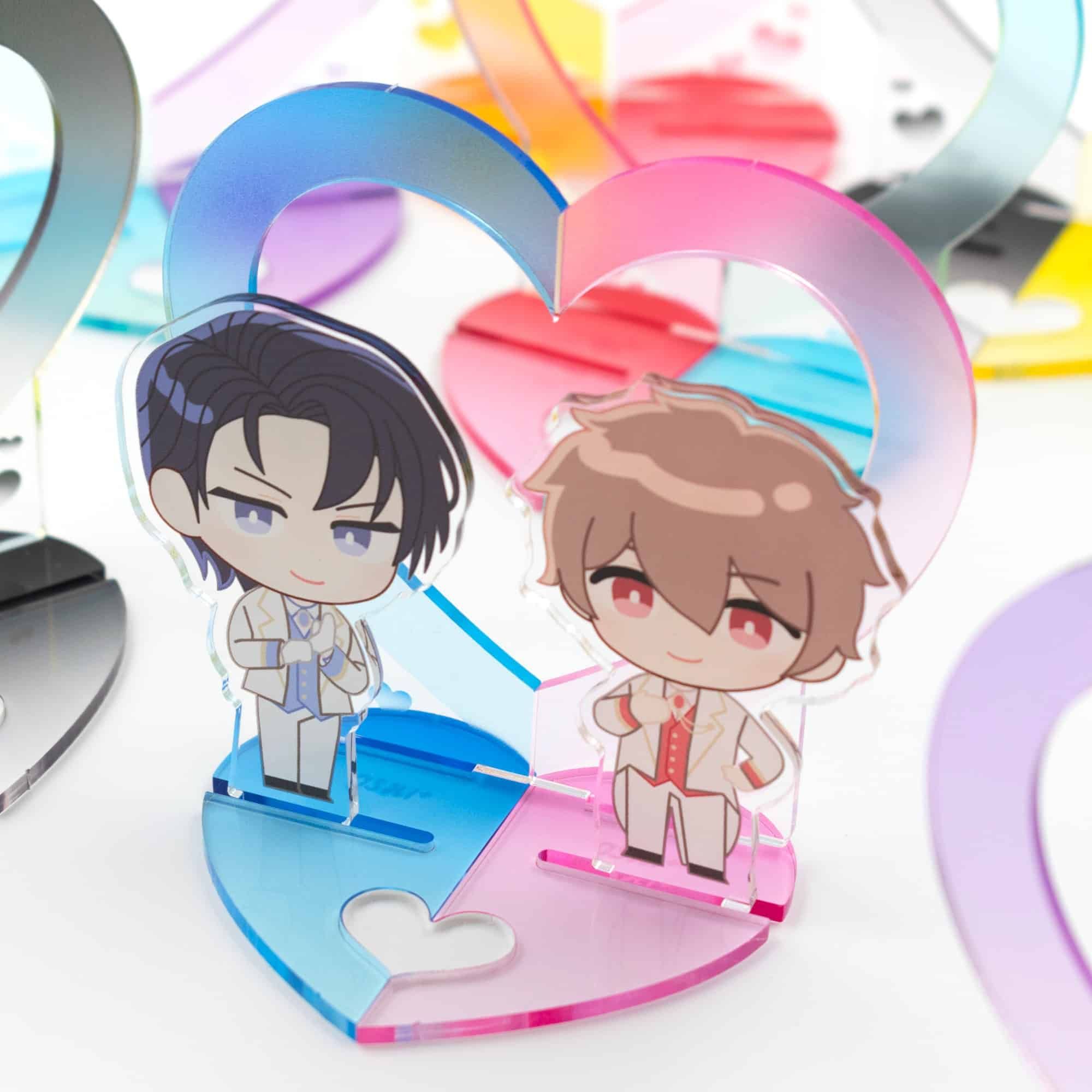 もっとなかよしジオラマ16/ハート左(ブルー)【推し活】｜アニメ