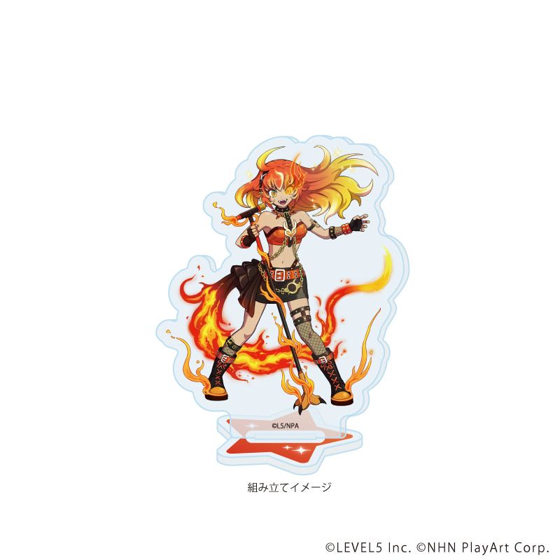 アクリルスタンドプレート「妖怪ウォッチ ぷにぷに」03/ミスコン ミカ