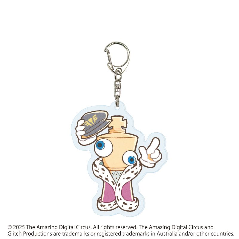 アクリルキーホルダー「アメイジング・デジタル・サーカス」01/駅員ver