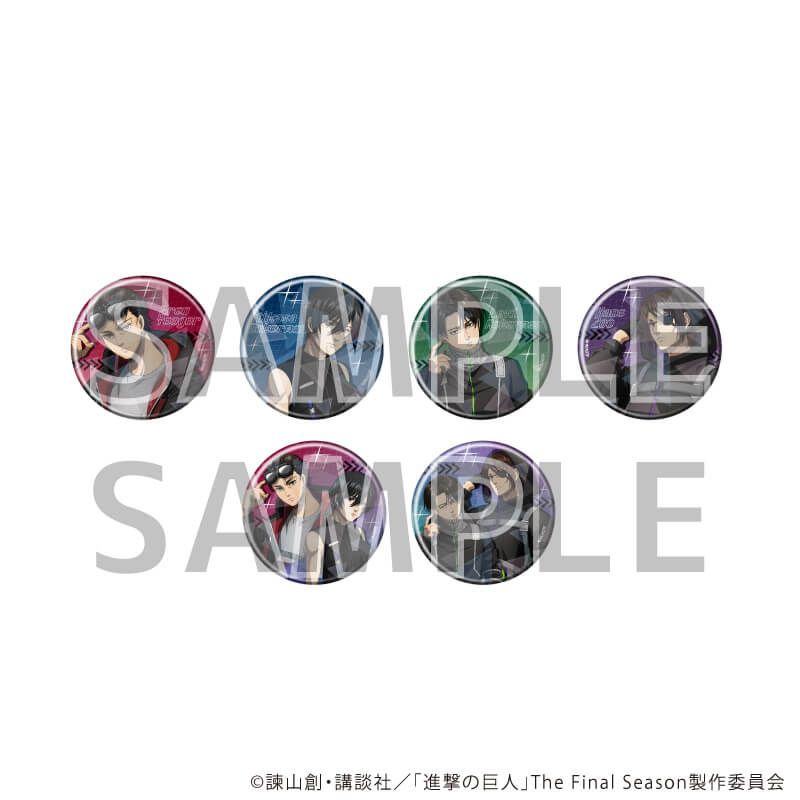 ホログラム缶バッジ(57mm)「TVアニメ『進撃の巨人』The Final Season