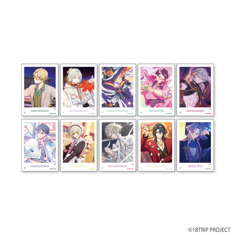 ミニフォト『18TRIP』08/コンプリートセット(全10種)(公式イラスト