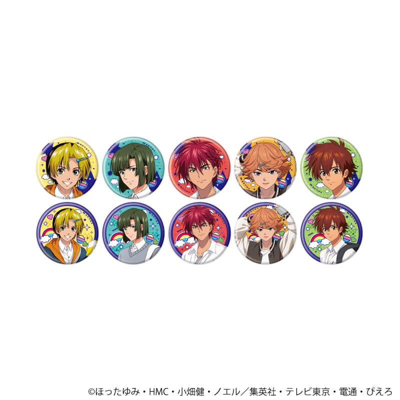 缶バッジ「ヒカルの碁」46/平成男子ver. ブラインド(10種)(描き下ろし