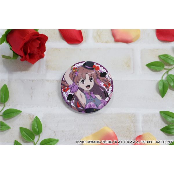 とある科学の超電磁砲T 描き下ろしBIG缶バッジ【白井黒子】マジシャン