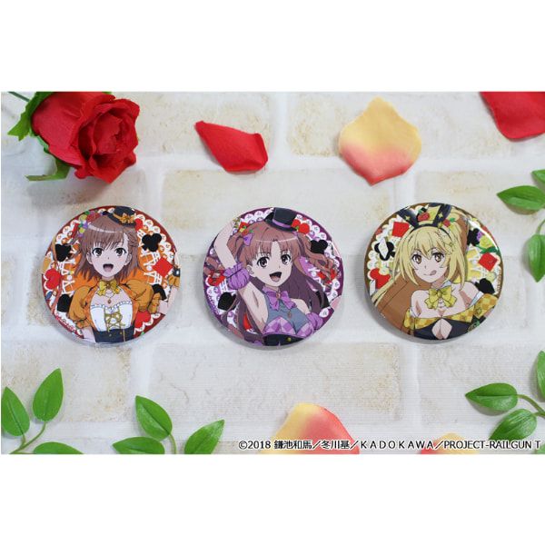 とある科学の超電磁砲T 描き下ろしBIG缶バッジ【御坂美琴】マジシャン