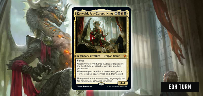 統率者》フェイに呪われた王、コルヴォルド / Korvold, Fae-Cursed